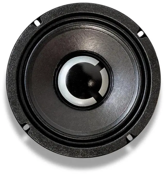 Main image of Americano 8A250MS-4, 8 Sealed-Back Midrange Speaker 4 Ohm, 250W Car Audio Driver for Space-Limited Installs, 1.5 Copper Voice Coil, Water & UV Resistant Cone, High SPL Performance, USA Made