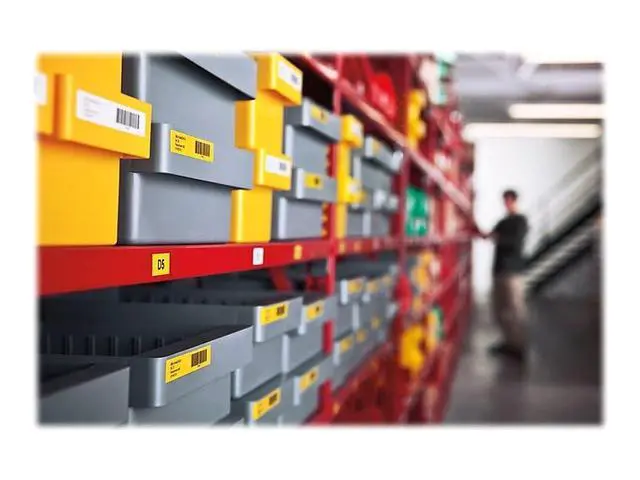 Alt view image 2 of 7 - Standard D1 40910 Labeling Tape (Black Print on Clear Tape, 3/8'' W x 23' L, 1 Cartridge), Authentic