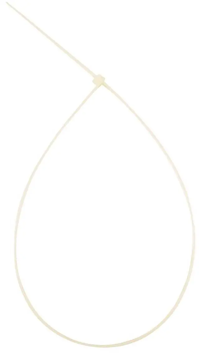 Alt view image 7 of 7 - 36-inch Natural Multi-Purpose Cable Tie, 175-lb Tensile Strength, UL 21S Listed, 25-Pack