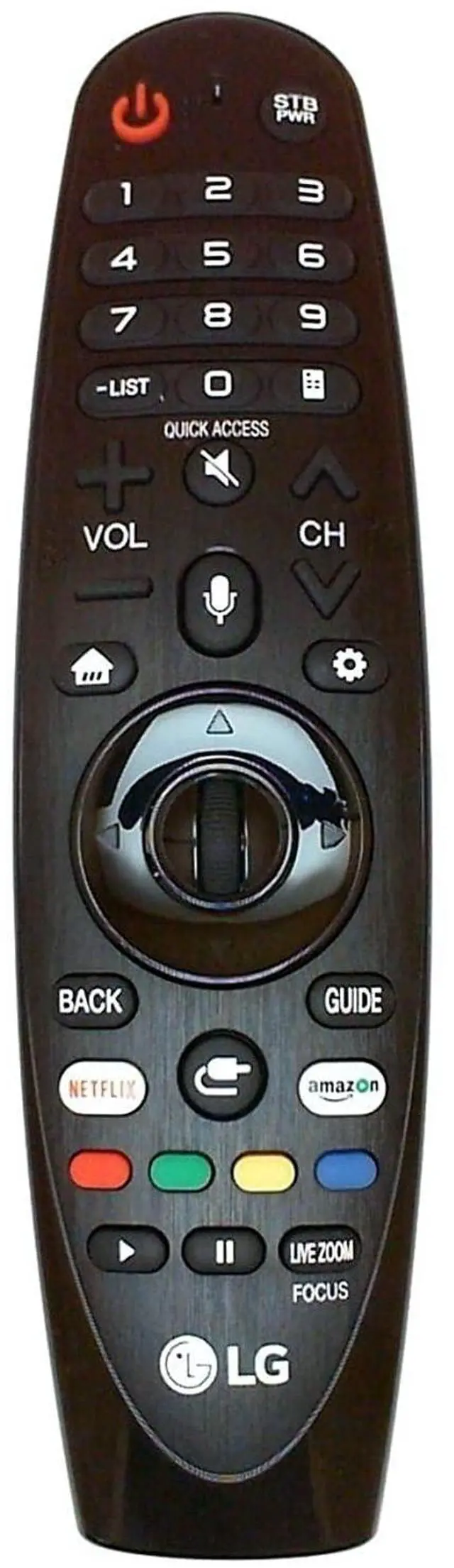 Main image of OEM AN-MR18BA Magic Remote Control with Netflix and Amazon Buttons Voice Mate for All 2018 4K UHD Smart Televisions OLED65W8PUA OLED77W8PUA OLED43W8PUA OLED49W8PUA OLED50W8PUA OLED55W8PUA