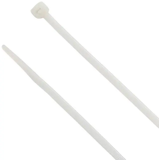 Main image of 8-Inch Natural Multi-Purpose Zip Ties - 75-lb Tensile Strength Cord Management - UL 21S Listed Tie Wraps - Indoor Multi-Purpose (1000-Pack)