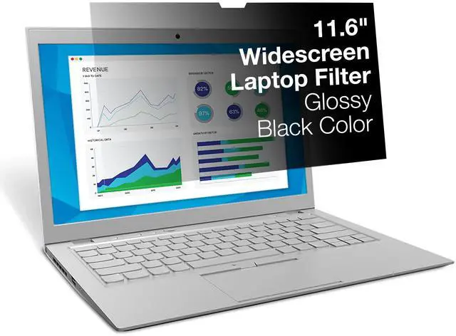 Main image of Privacy Filter for 11.6" Widescreen Laptop (PF116W9B), Black