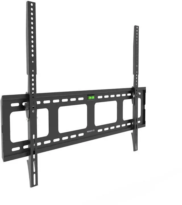 Main image of Heavy-Duty Fixed Tilt TV Wall Mount for 4390 Inch Flat Screen TVs | Low Profile 1.5 Slim Design | VESA 100x100 to 800x600 | 220 lb Capacity | 8° Downward Tilt | 16/24 Stud Installation