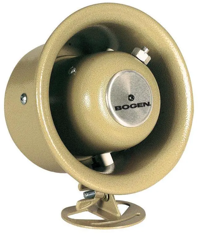 Main image of Communications, Inc. SPT5A Horn; 250 Hz to 14 kHz; 7.5 W (RMS) W; -22; 6 in. Dia.x 4 in. D; Plastic