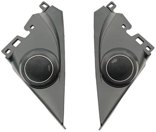 Main image of HLSC-006 Custom Plug&Play Tweeter Car Speaker Panel 1 x 0.75-1.5 Tweeters - for 2016-2021 Honda Civic (1 Set Left & Right - NO Speakers) Black