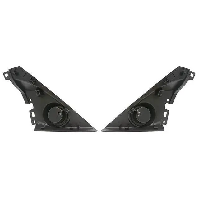 Alt view image 2 of 4 - HLSC-006 Custom Plug&Play Tweeter Car Speaker Panel 1 x 0.75-1.5 Tweeters - for 2016-2021 Honda Civic (1 Set Left & Right - NO Speakers) Black