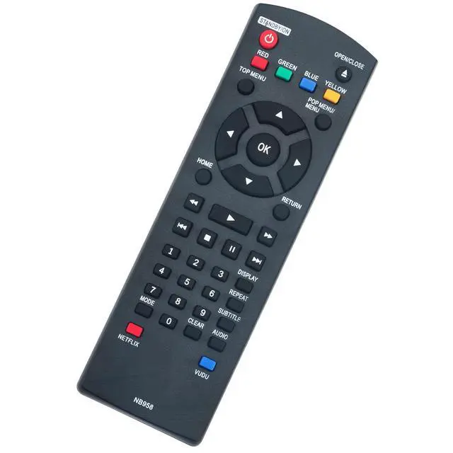 Alt view image 2 of 3 - NB958 Replace Remote Control for Magnavox Blu-ray Player MBP5210/F7 MBP5220F/F7