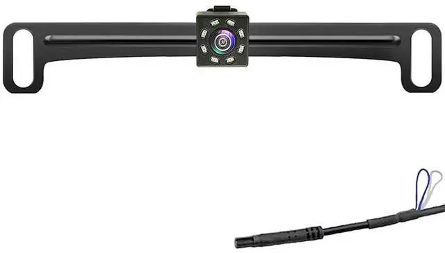 Main image of Backup HD Camera Rear Front View License Plate Night Vision Waterproof Compatible with Alpine Car Radio iLX-F409 iLX-F409 ILX-F509 ILX-W650 ILX-W650 INE-W960 INE-W970HD IVE-W535HD