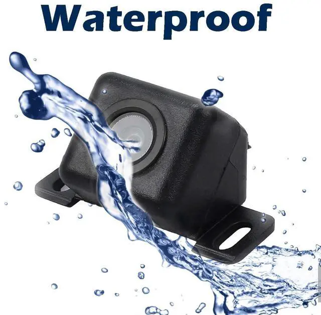 Alt view image 2 of 5 - Backup Camera HD Rear View License Plate Night Vision Waterproof Compatible with Clarion Dual Boss Jensen Stinger Podofo Soundstream Eonon Cartreque Sanptent Car Radio