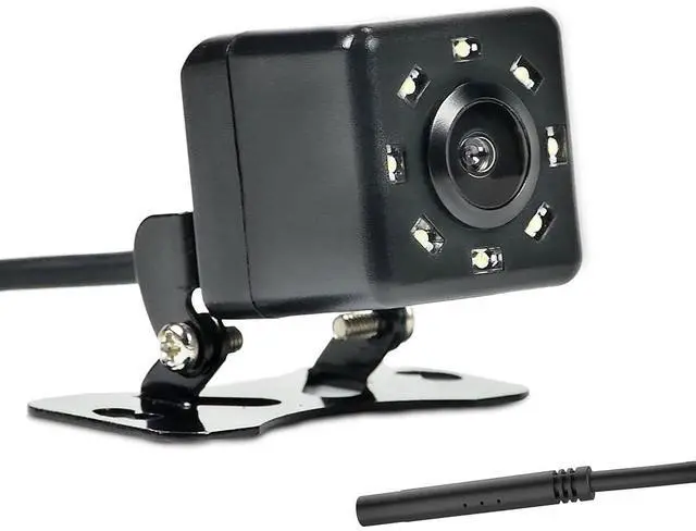 Main image of Backup Camera HD Rear View License Plate Night Vision Waterproof Compatible with Clarion Dual Boss Jensen Stinger Podofo Soundstream Eonon Cartreque Sanptent Car Radio