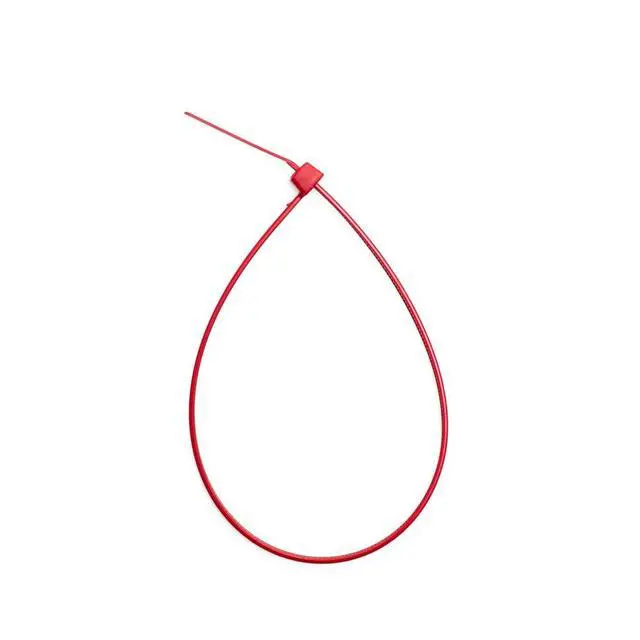 Alt view image 7 of 7 - 11-Inch Red Nylon Multi-Purpose Zip Ties - 75-lb Tensile Strength Cord Management - UL 21S Listed Tie Wraps - Indoor Multi-Purpose (100-Pack)