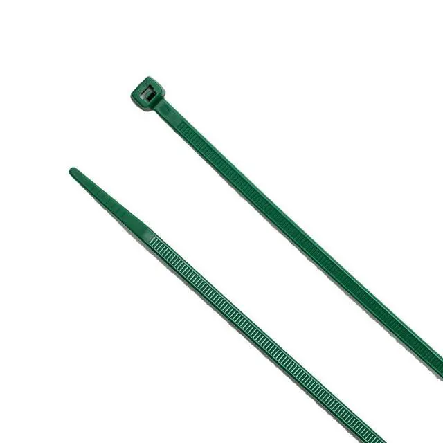 Alt view image 6 of 7 - 11-Inch Dark Green Nylon Multi-Purpose Zip Ties - 75-lb Tensile Strength Cord Management - UL 21S Listed Tie Wraps - Indoor Multi-Purpose (100-Pack)