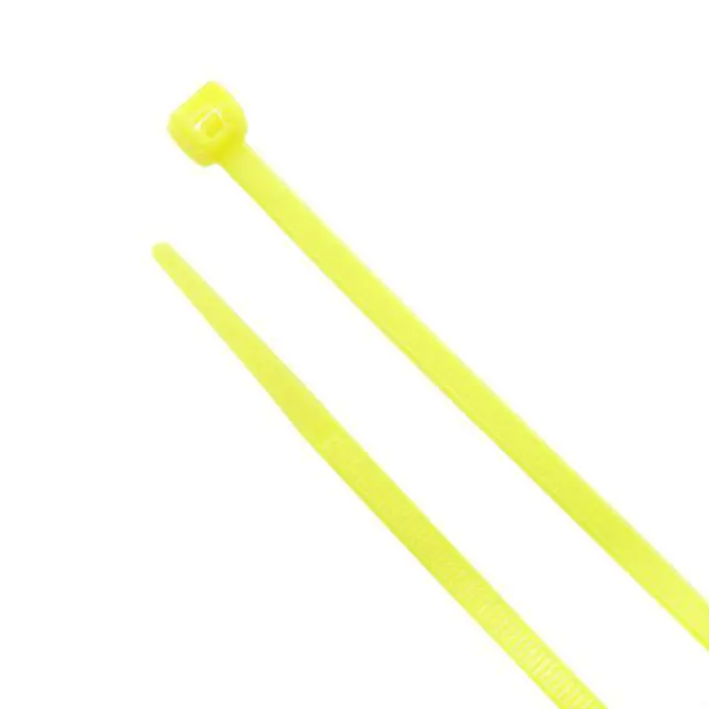 Alt view image 6 of 7 - 11-Inch Fluorescent Yellow Nylon Multi-Purpose Zip Ties - 75-lb Tensile Strength Cord Management - UL 21S Listed Tie Wraps - Indoor Multi-Purpose (100-Pack)