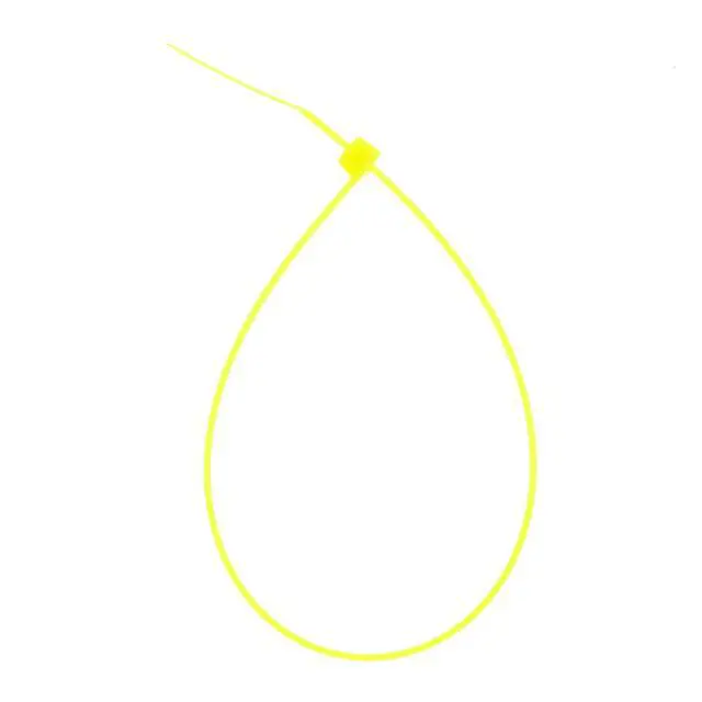Alt view image 7 of 7 - 11-Inch Fluorescent Yellow Nylon Multi-Purpose Zip Ties - 75-lb Tensile Strength Cord Management - UL 21S Listed Tie Wraps - Indoor Multi-Purpose (100-Pack)