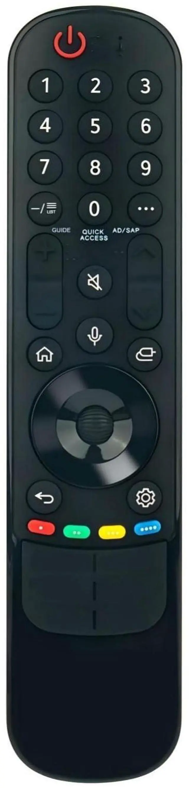 Main image of MR21GA AKB76036202 TV Voice Remote Control for LG TV | Use in Living Rooms or Rooms, No programming or pairing needed, Replacement Remote Compatible Models OLED83C1PUA OLED48A1AUA