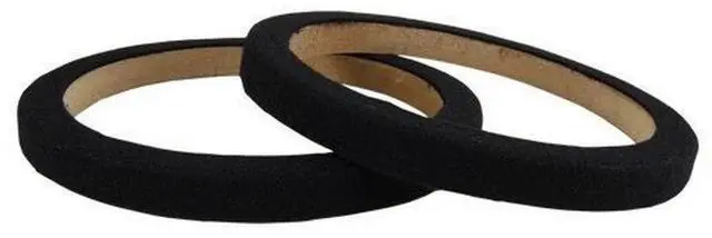 Alt view image 4 of 4 - Nippon 8" Wood Speaker Ring with Black Carpet Sold in Pairs