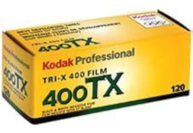 Main image of Tri-X Pan 400, TX 120 Black & White Negative Film ISO 400, 120 Size