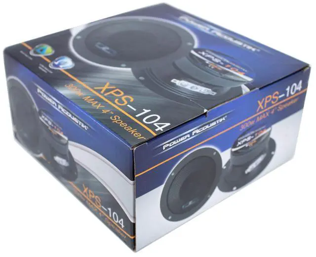 Alt view image 6 of 6 - P Acoustik 4X Sealed Back 4" 1200W Mid Range Car Audio Speaker XPS-104