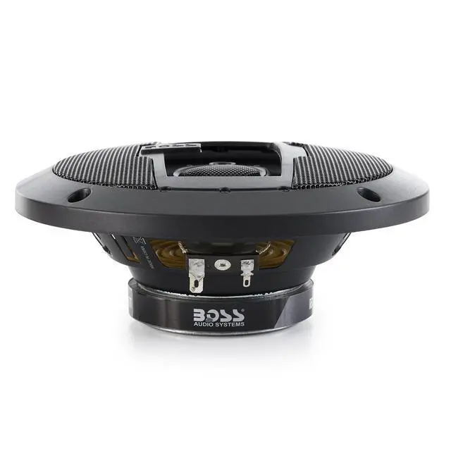 Alt view image 5 of 7 - R63 Set of 2 Riot 6.5" 300 Watt 3-Way 4 Ohm Full Range Car Audio Coaxial Stereo Speakers with Tweeter & Poly Injection Cone, Pair