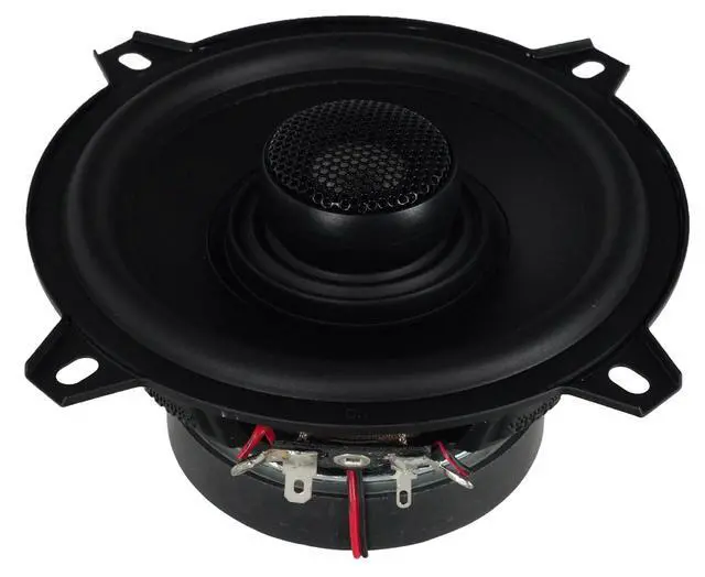 Alt view image 4 of 6 - Pair E-5.25CX 5.25-Inch 50 Watt RMS Coaxial Car Audio Speakers, Titanium Dome Tweeters, Polypropylene Cones, Grilles Included