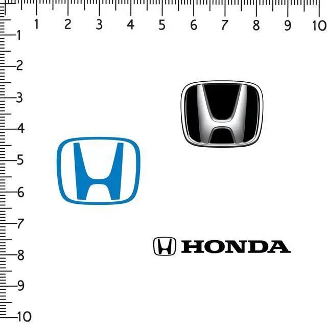 Alt view image 2 of 6 - Honda Logo 100 Vinyl Stickers Waterproof Die-Cut Decals Laptop Water Bottle