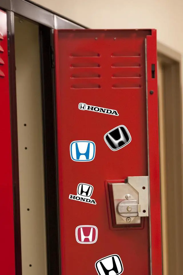 Alt view image 6 of 6 - Honda Logo 100 Vinyl Stickers Waterproof Die-Cut Decals Laptop Water Bottle