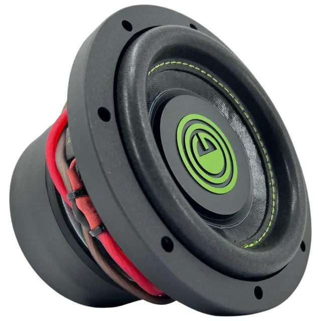 Alt view image 2 of 7 - 1x 6.5 Inch 600 Watt Car Audio Subwoofer w/ 4 Ohm DVC 6.5" Sub Single - Feature Dual Voice Coil, Thick Magnet, Design for Car, ATV, Van, High Performance Car Show