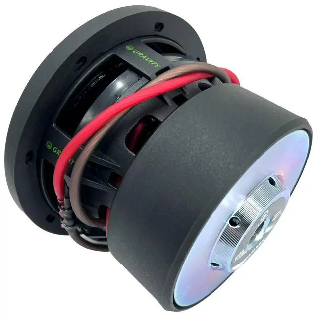 Alt view image 5 of 7 - 1x 6.5 Inch 600 Watt Car Audio Subwoofer w/ 4 Ohm DVC 6.5" Sub Single - Feature Dual Voice Coil, Thick Magnet, Design for Car, ATV, Van, High Performance Car Show