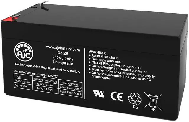 Main image of Battery Compatible with APC BACK-UPS ES BE350G 12V 3.2Ah UPS Battery