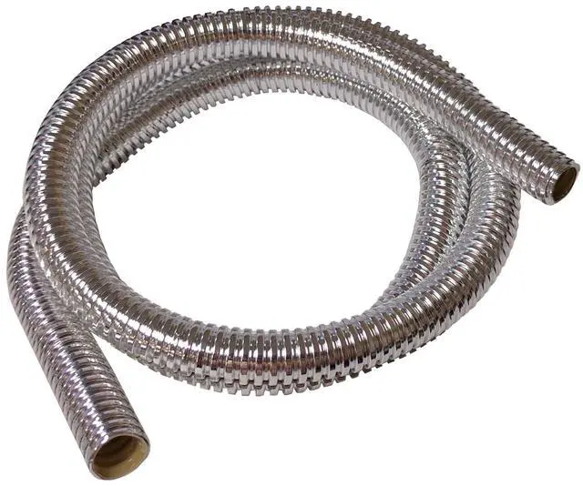 Main image of 5/8" Bentley Harris Convoshield Wire Loom Thermal Protection Sleeve High Temperature Resistance Up to 1000F Degrees Radiant Heat - Length: 37"