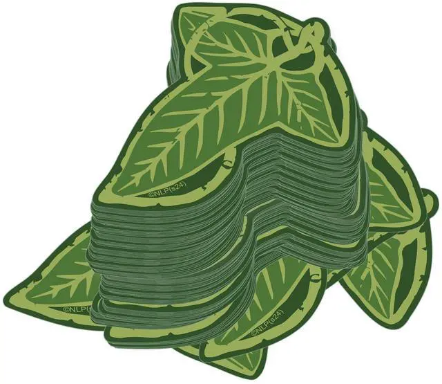 Main image of The Lord of the Rings Fellowship Leaf 150 Vinyl Stickers Waterproof Die-Cut