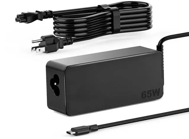 Main image of 65W 45W USB C Laptop Charger Compatible with Lenovo Yoga 720 730 920 C740 C940 C930 730S C630 S730 910 720-13IKB 730-13ikb Type C IdeaPad-Yoga Series ThinkPad Chromebook Laptop Power Adapter