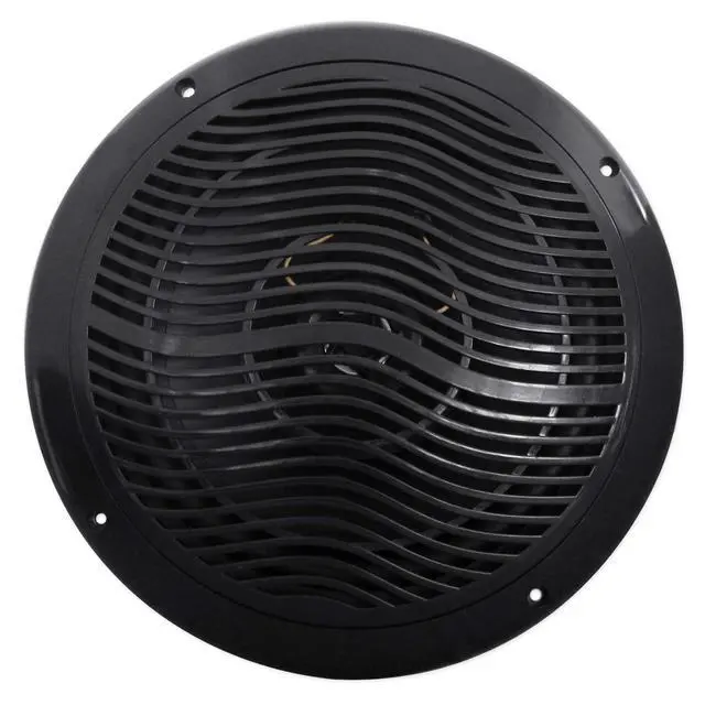 Alt view image 3 of 7 - Pair RMC80B 800W 8" Black Marine Boat Speakers, 2-Way, Waterproof, High-Fidelity Sound, Durable Build for Marine and Outdoor Use