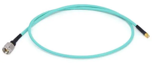 Main image of SMA Male to GPO (SMP) Female Cable Using RG-405 SS Flexible Coax, DC - 26.5GHz, 50 Ohm (300 mm)