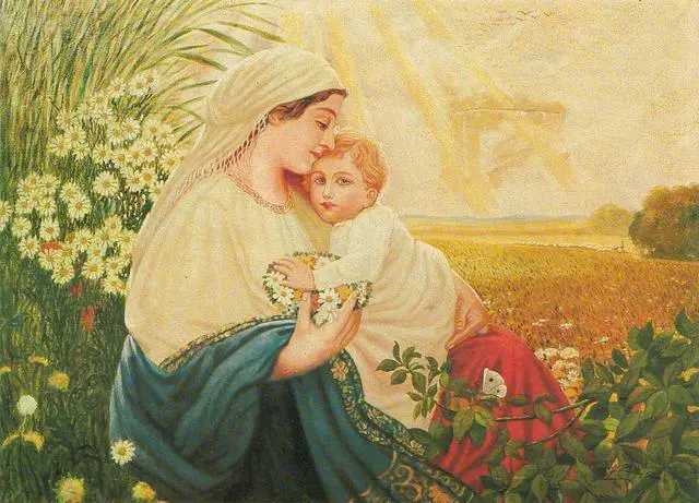 Main image of Adolf Hitler: Mary with Jesus: 1913: Archival Quality Art Print