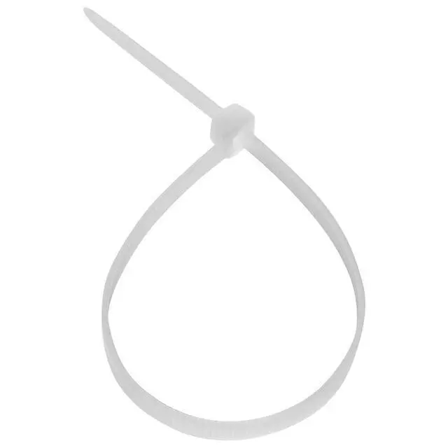 Alt view image 2 of 3 - 16-Inch Nylon Cable Ties, White, 120 lbs, 100 Pack
