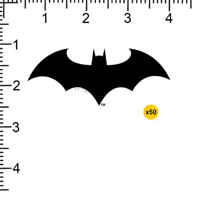 Alt view image 2 of 6 - Batman Hush Logo 100 Vinyl Stickers Waterproof Die-Cut Decals Laptop Car