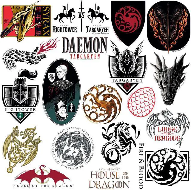 Alt view image 3 of 6 - House of The Dragon 200ct Vinyl L Deluxe, Skateboard, Indoor/Outdoor