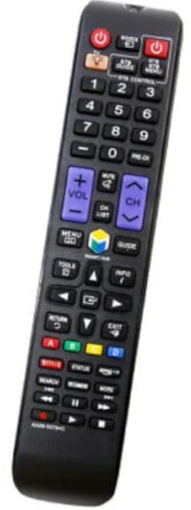 Main image of AA59-00784C Replace Remote Control Compatible with Samsung TV UN40F5500 UN46F5500 UN50F5500 UN32F5500 UN32F5500AF UN32F5500AFXZA UN32F5500AF UN40F5500AF UN46F5500AF UN50F5500AF UN40F5500AF