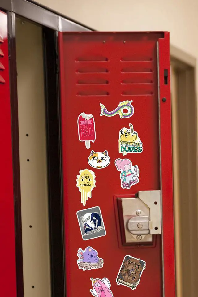 Alt view image 6 of 6 - Adventure Time 200 Vinyl Stickers Waterproof Die-Cut Decals Laptop Car