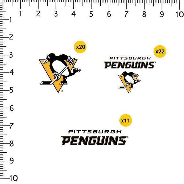 Alt view image 2 of 6 - NHL Pittsburgh Penguins Logo Team Logos 100 Vinyl Stickers Waterproof Car
