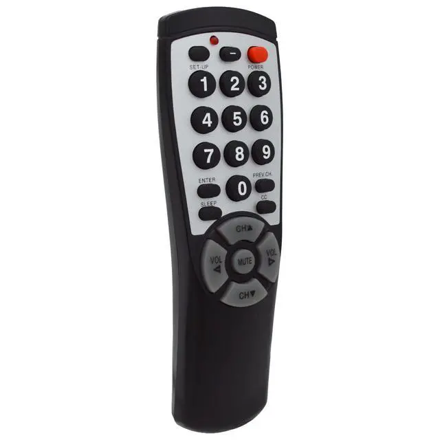 Alt view image 3 of 6 - 10 Pack - Brightstar Clean Remote, Standard Universal TV Remote Control by - BR100B