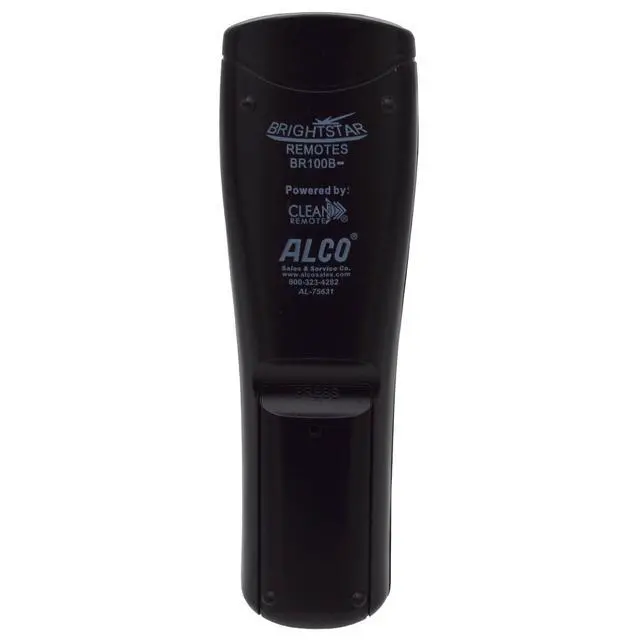 Alt view image 4 of 6 - 10 Pack - Brightstar Clean Remote, Standard Universal TV Remote Control by - BR100B