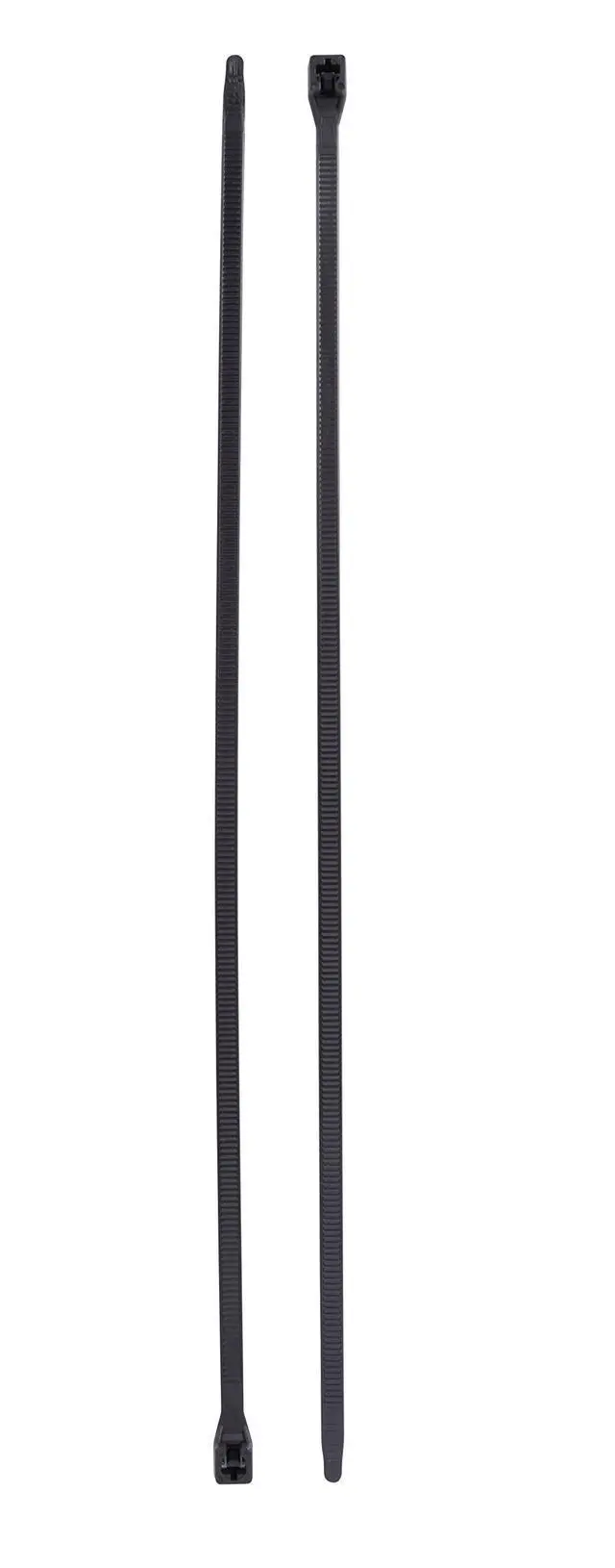 Alt view image 4 of 4 - 46-210UVB DoubleLock Cable Tie, 11 Inch., lbs. Tensile Strength, Wire / Cord Management Industrial and Household Use, Nylon Zip Tie, 100 Pk., UV Resistant Black