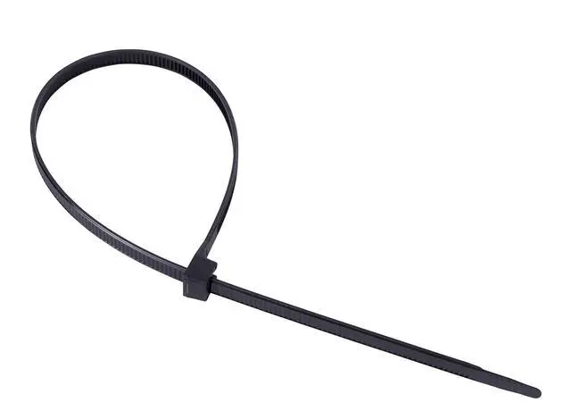 Alt view image 3 of 4 - 46-210UVB DoubleLock Cable Tie, 11 Inch., lbs. Tensile Strength, Wire / Cord Management Industrial and Household Use, Nylon Zip Tie, 100 Pk., UV Resistant Black
