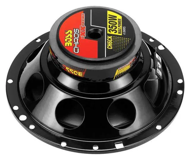 Alt view image 3 of 4 - CH6CK 6.5 Inch Car Door Speakers - 350 Watts (Pair), Component, 2 Way, Full Range, Crossovers, Tweeters, Bocinas para Carro