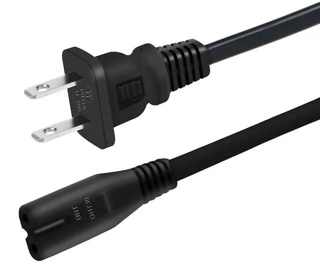 Main image of UL Listed 6ft 2-Prong AC Power Cable Charging Cord Compatible with Ikarao Break X1 BreakX1 All-in-One Portable Karaoke Machine Cable