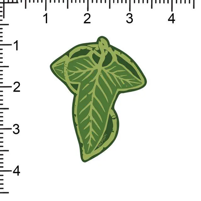 Alt view image 2 of 6 - The Lord of the Rings Fellowship Leaf 150 Vinyl Stickers Waterproof Die-Cut