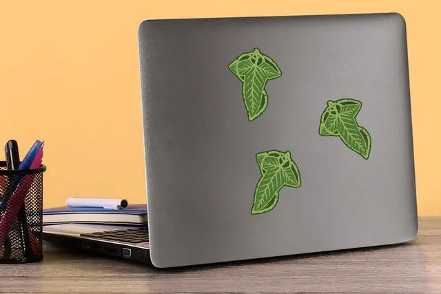 Alt view image 3 of 6 - The Lord of the Rings Fellowship Leaf 150 Vinyl Stickers Waterproof Die-Cut