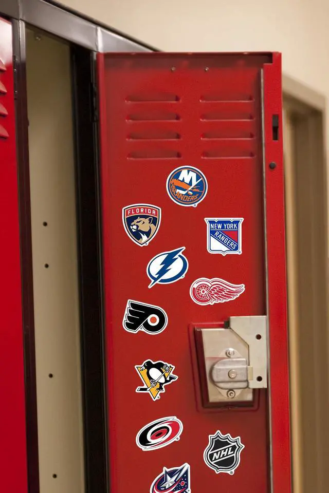 Alt view image 6 of 6 - NHL Eastern Conference Hockey Team Logos 200 Vinyl Stickers Waterproof Car